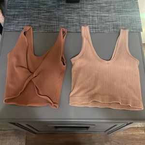 Tops from kids large and medium to adult small.